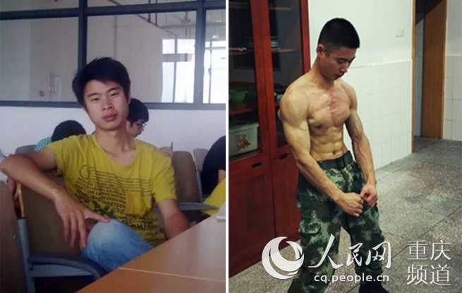 中国のSNSで「18歳の青春写真」投稿人気、一皮むけて逞しい兵士に