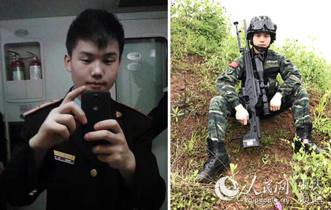 中国のSNSで「18歳の青春写真」投稿人気、一皮むけて逞しい兵士に