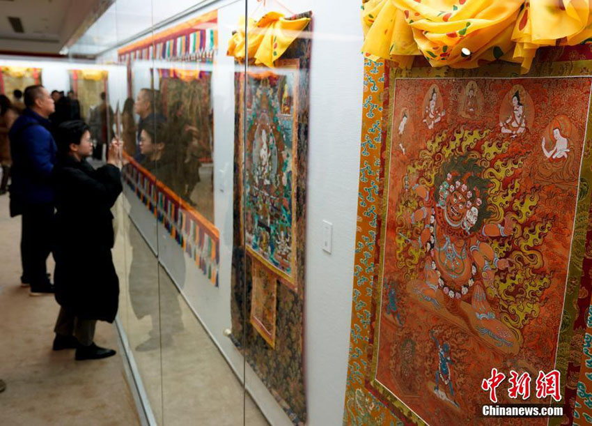 「青海タンカ芸術展」が中国美術館で開幕　北京市