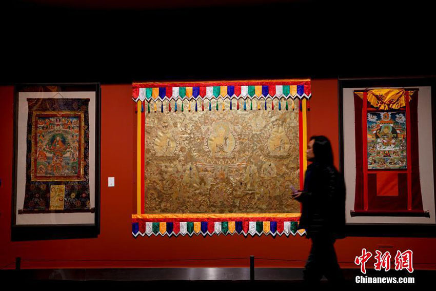 「青海タンカ芸術展」が中国美術館で開幕　北京市