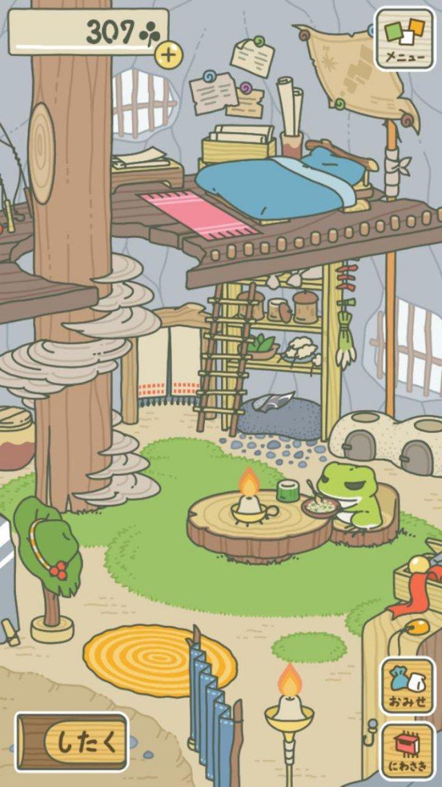 中国でも大人気 日本の癒し系ゲームアプリ 旅かえる 中国網 日本語