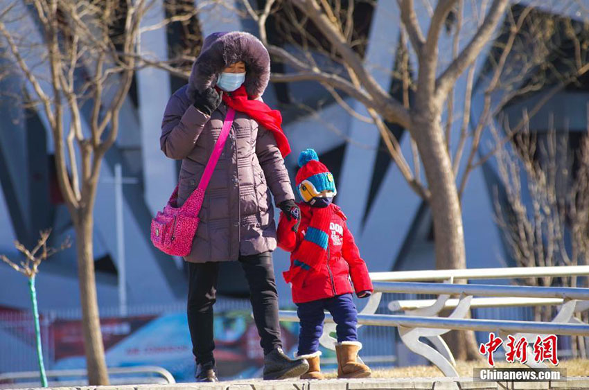最高気温はマイナス5度！北京で今年の冬一番の寒さを記録