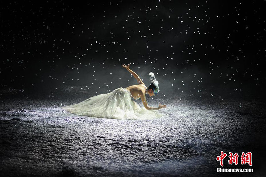 楊麗萍主演の舞台劇「孔雀の冬」が天津大劇院にて公演