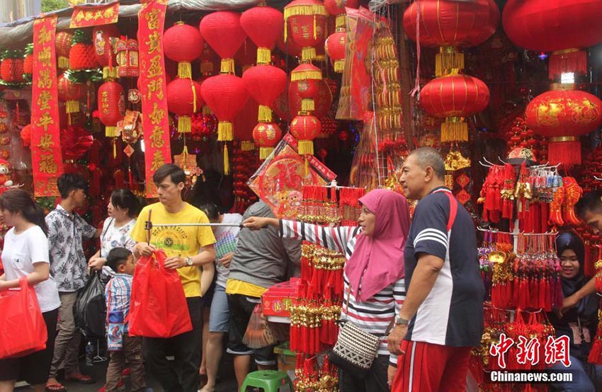ジャカルタで「中国の新年」ムードが深まる　インドネシア