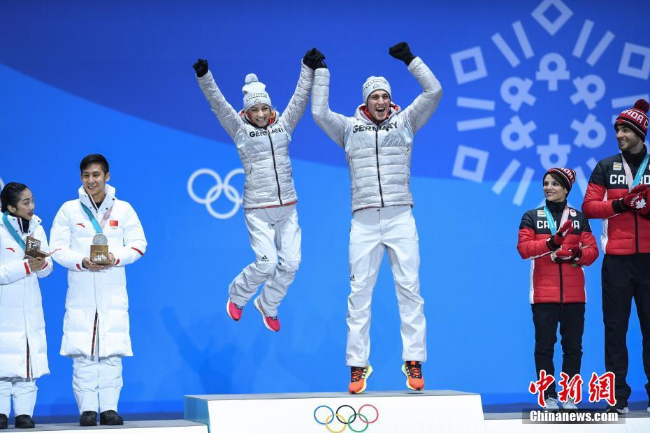平昌冬季五輪フィギュアペア　中国が銀、ドイツが金