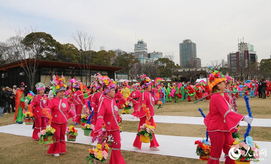 大阪中国春節祭開幕 　中日民間友好の懸け橋