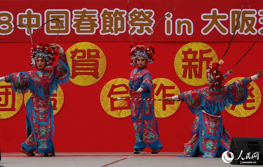 大阪中国春節祭開幕 　中日民間友好の懸け橋