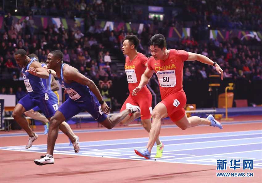 蘇炳添選手が男子60メートル障害で準優勝　英国
