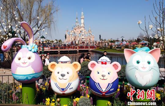上海ディズニー新プログラム　花々と春を迎える