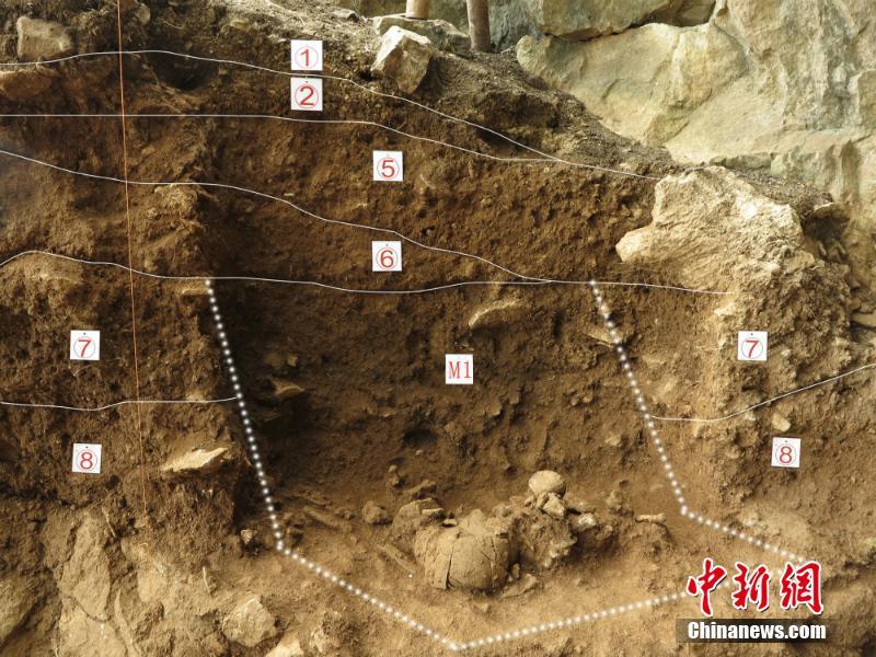 広西壮族自治区で1万6千年前の人類の頭蓋骨化石を発見