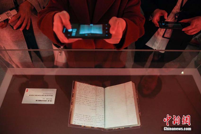 英国文学の巨匠5人の手書き原稿が上海で初の一般公開へ
