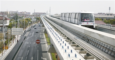 上海初の全自動無人運転地下鉄がテスト運営をスタート