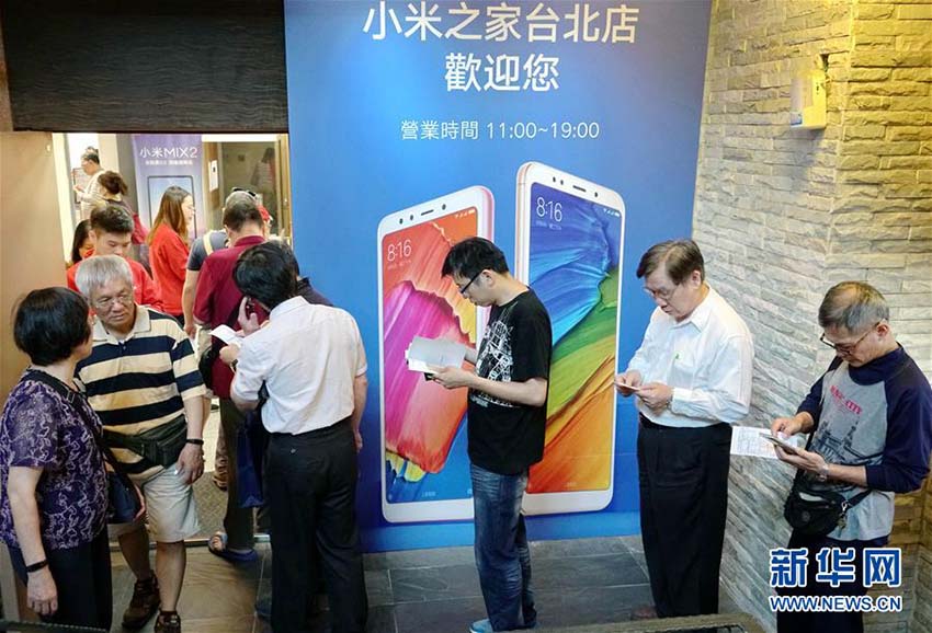 台湾地区で中国大陸部のスマートフォンブランドの人気高まる