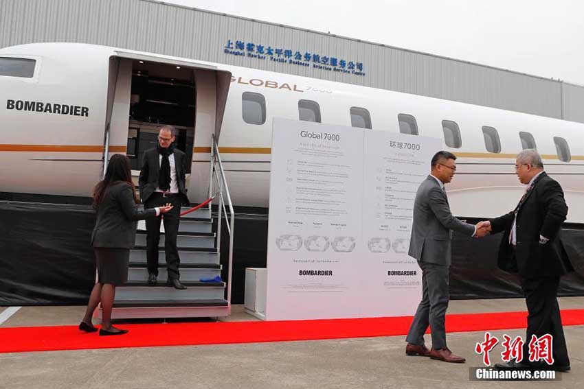 アジア最大のビジネス航空ショー　ビジネスジェット35機が上海に集結