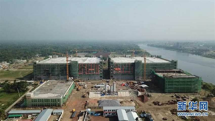 中国企業がバングラディシュで建設工事　大量の雇用機会を創出