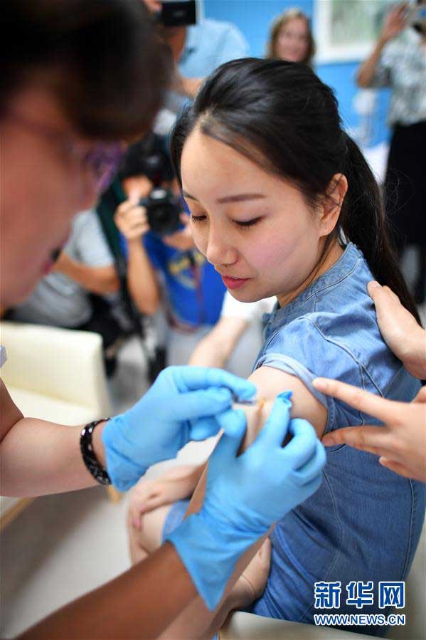 中国大陸初の子宮頸がんワクチンの接種が海南省でスタート