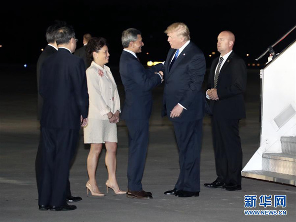 朝米首脳会談　トランプ大統領と金正恩委員長がシンガポールに到着