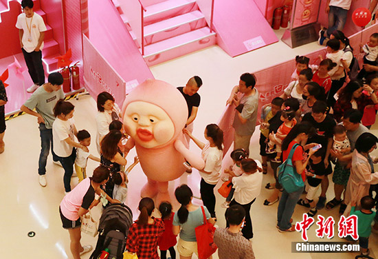乙女心を鷲づかみにする新たな聖地　北京でカクレモモジリ展初開催