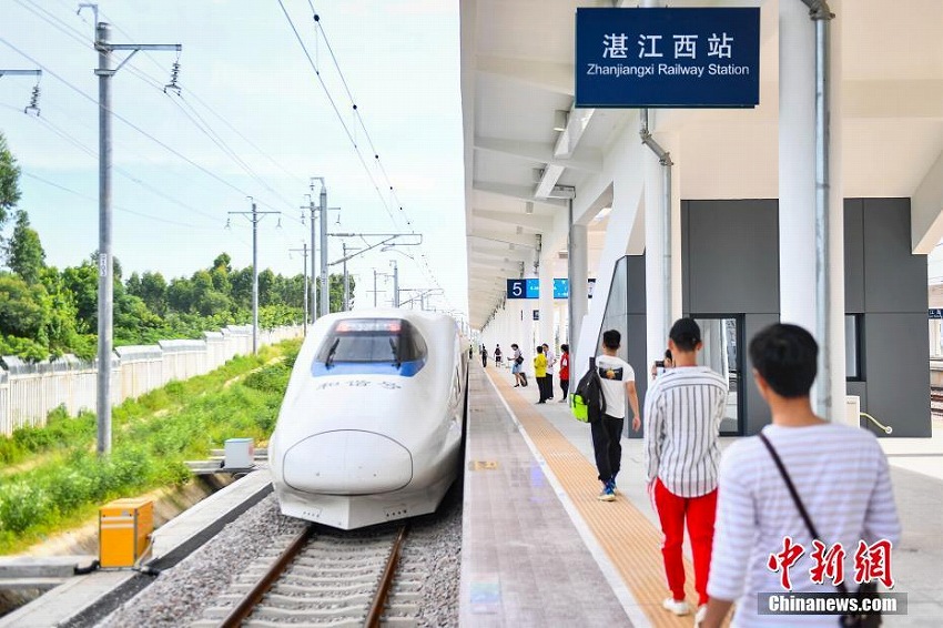 広東省江門と湛江を結ぶ高速鉄道開通、広東省西部をカバー