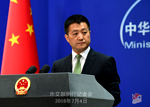 外交部、中国とEUは一国主義と保護貿易主義への断固たる反対で一致