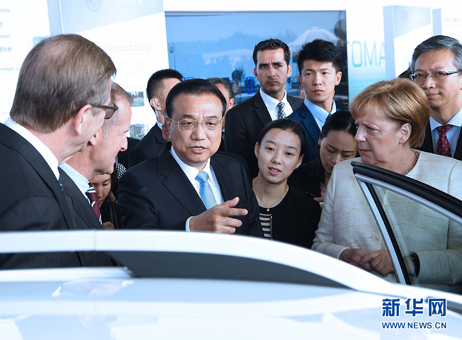 李克強総理「ドイツの自動運転技術の中国定着を歓迎」