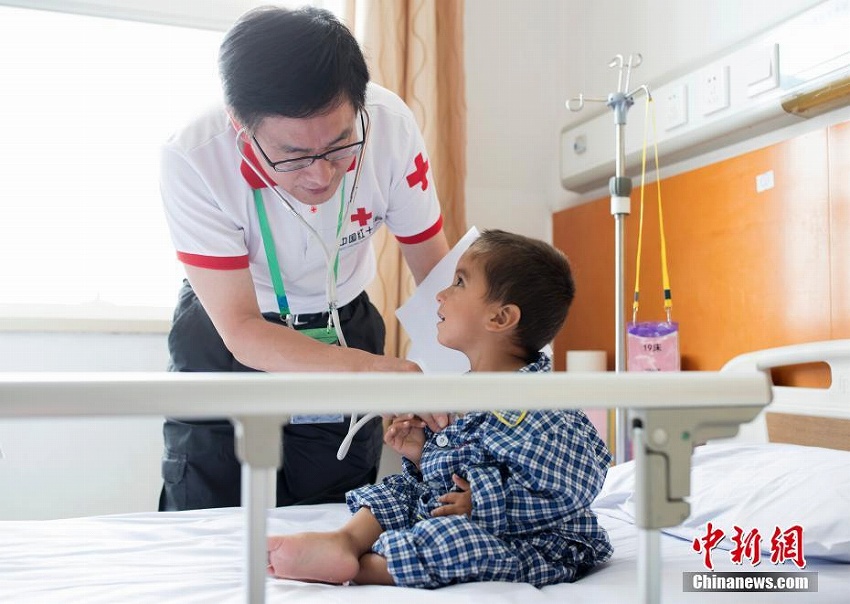 中国赤十字基金会が「一帯一路」参加国で医療援助