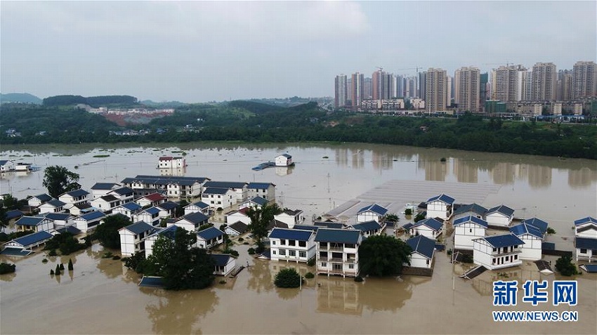 洪水の影響ですでに住民5万2千人が避難　重慶市