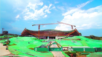 北京世園会、23の中華展覧園が着工