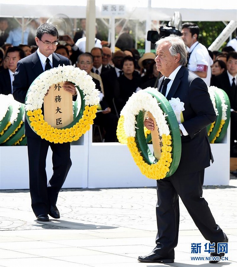 長崎で73回目の「原爆の日」迎え、原爆犠牲者慰霊平和祈念式典