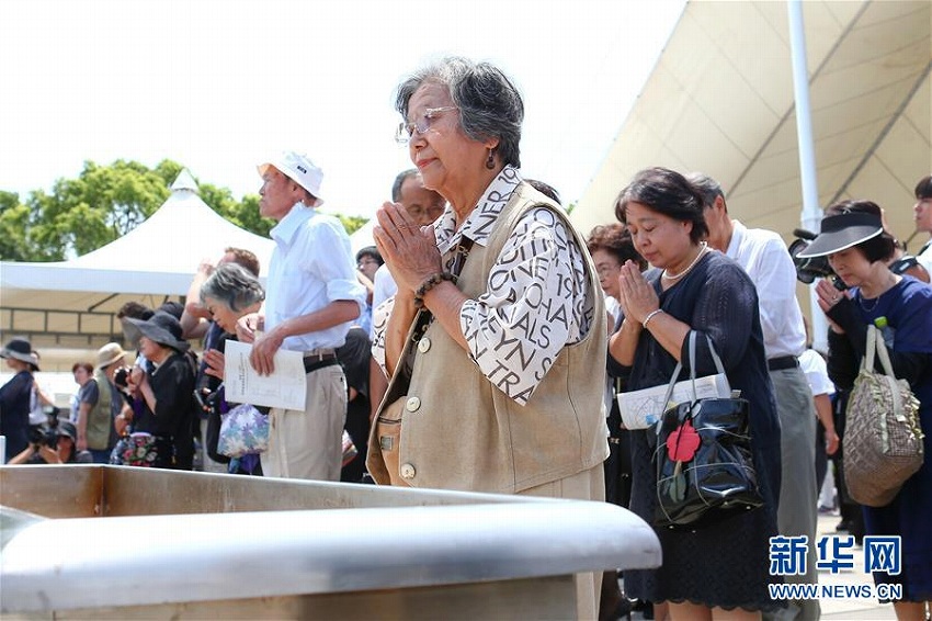 長崎で73回目の「原爆の日」迎え、原爆犠牲者慰霊平和祈念式典