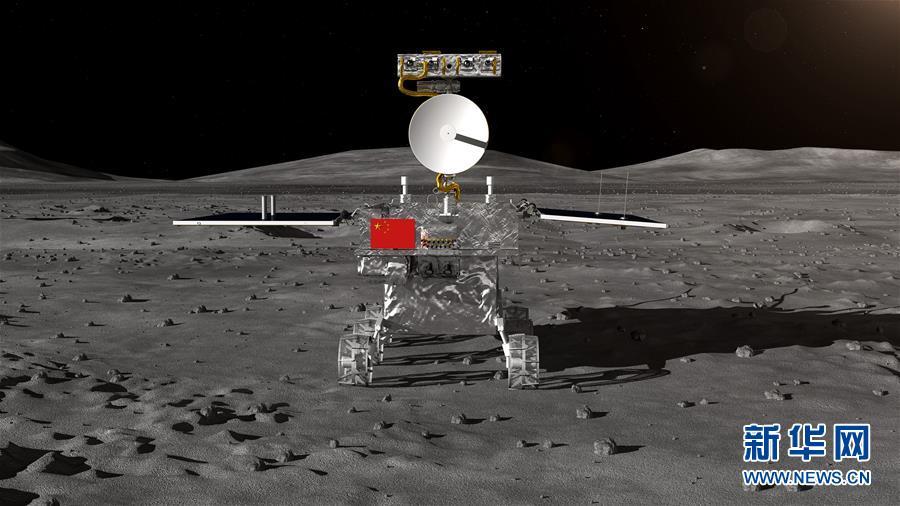 月探査機「嫦娥4号」の月面ローバーのデザインが発表