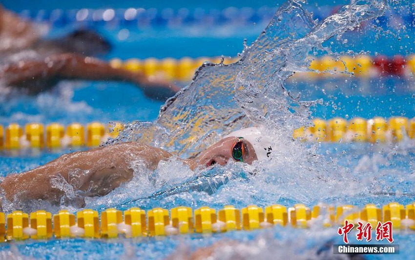 男子競泳200メートルで中国の孫楊選手が金メダル　第18回アジア大会