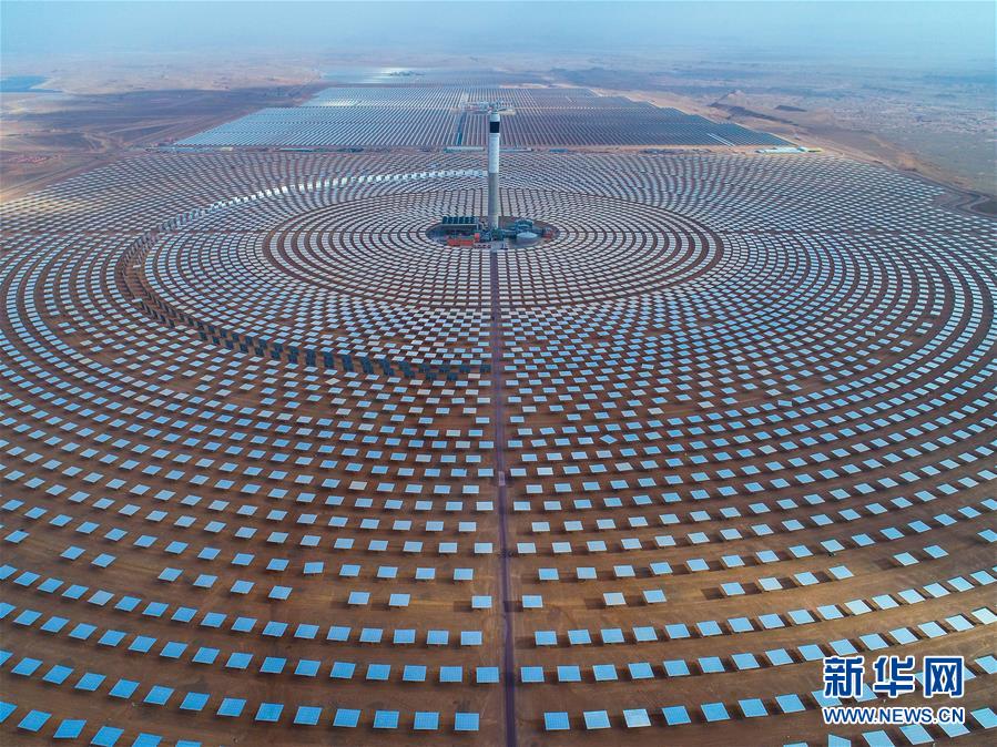 中国の建設者がモロッコのエネルギー構造調整を支援