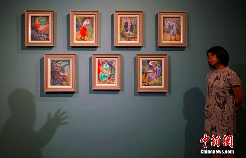 中国の伝説的な女性画家、潘玉良の個展が香港で開催