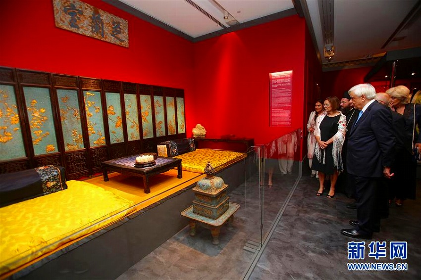 中国故宮文化財展がギリシャで開幕