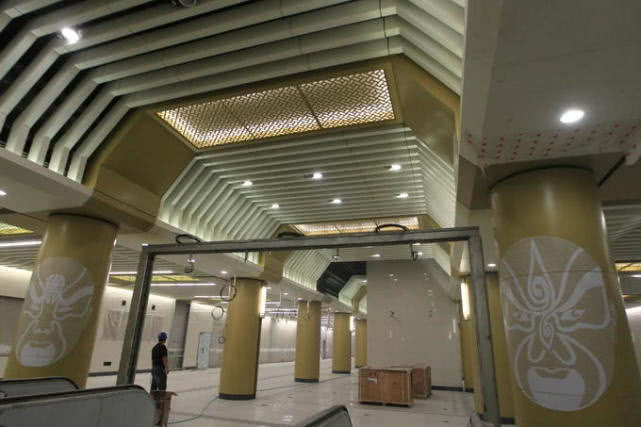 北京地下鉄7号線の東延長線7駅の主体工事が完了