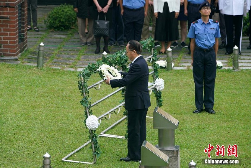 香港政府が第2次大戦の香港防衛犠牲者を追悼する式典