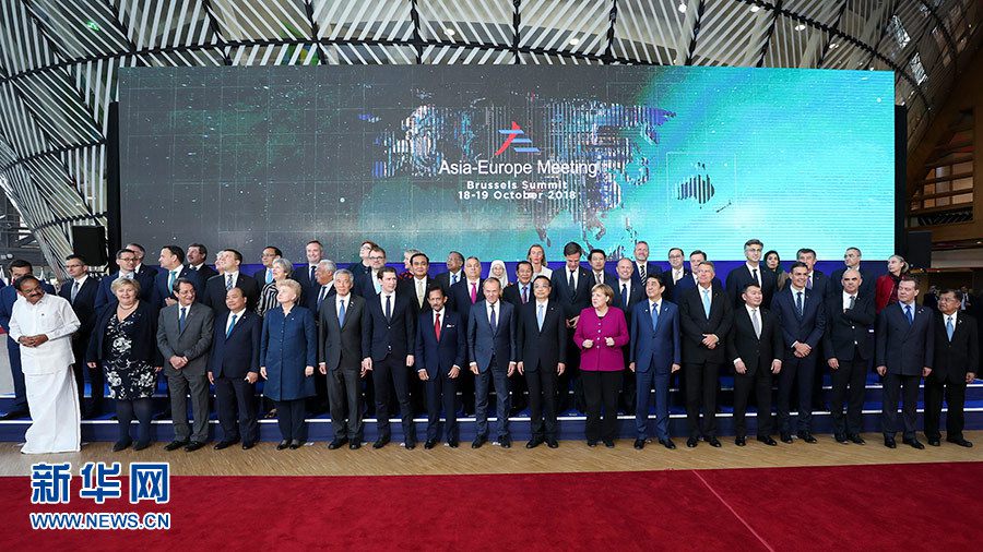李克強総理がアジア欧州会議首脳会議に出席