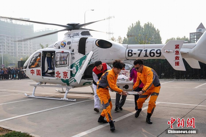 中国初の陸空一体化新生児搬送システムが北京で運用へ