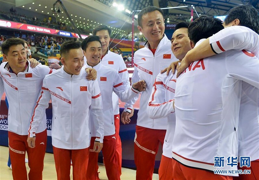 体操世界選手権男子団体で中国が優勝