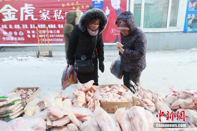 「中国にある北極の街」漠河市、最低気温零下36.6度を記録　黒竜江省