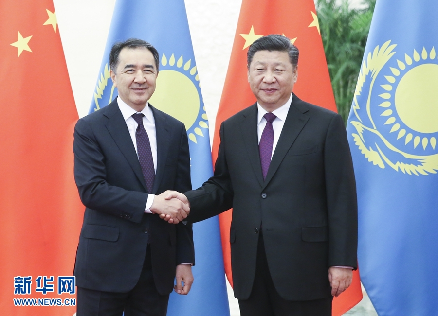 習近平主席「中国とカザフの「一帯一路」共同建設には大きな将来性」