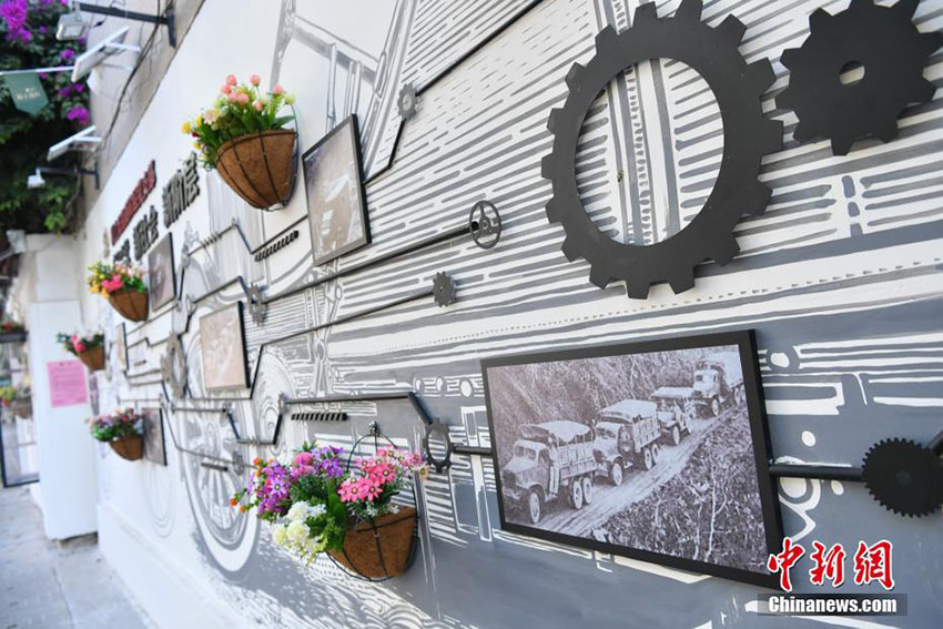 「南僑機工テーマ文化ストリート」が昆明市に登場　雲南省