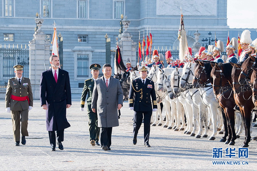 習近平主席がスペイン国王と会談　両国関係を新段階へ推進