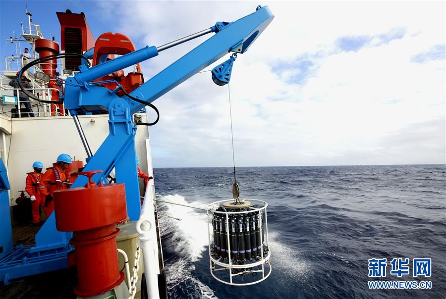 科学観測船「沈括号」、西太平洋で海上試験・科学観測を実施