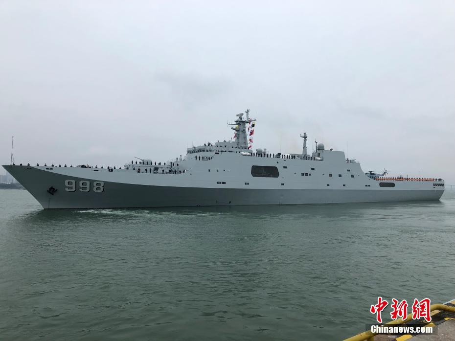 中国海軍第31次護衛艦隊が出航