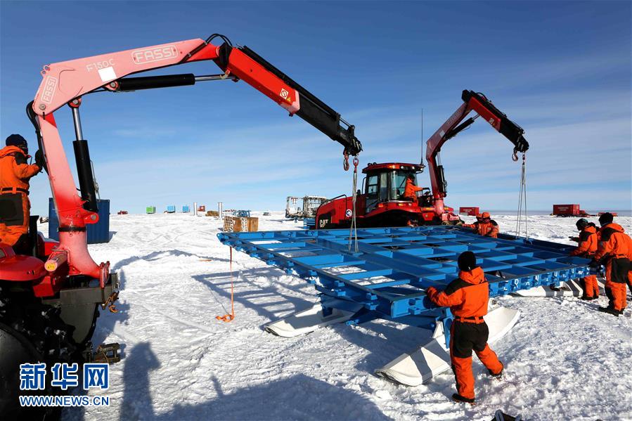 中国科学観測隊、南極内陸の観測に向け準備中