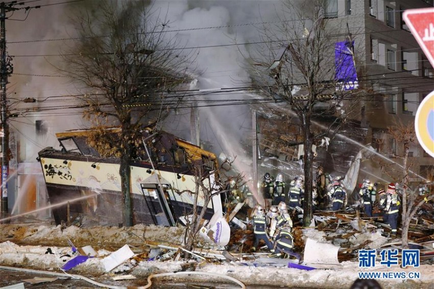 札幌の飲食店などが入る建物で爆発事故、40人以上負傷