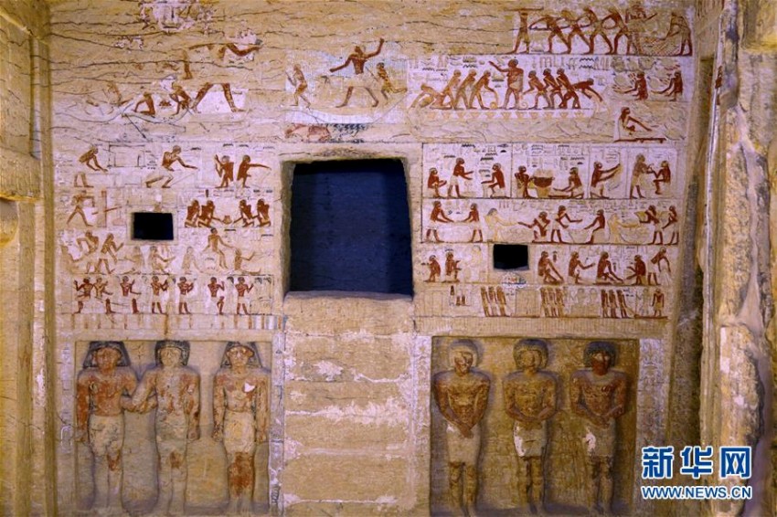 エジプトで4400年前の神官の墓が新たに発見