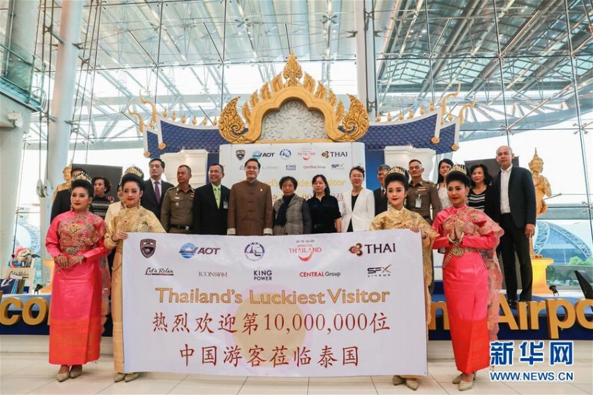 タイを訪問する中国人観光客数が1000万人を突破　過去最多に